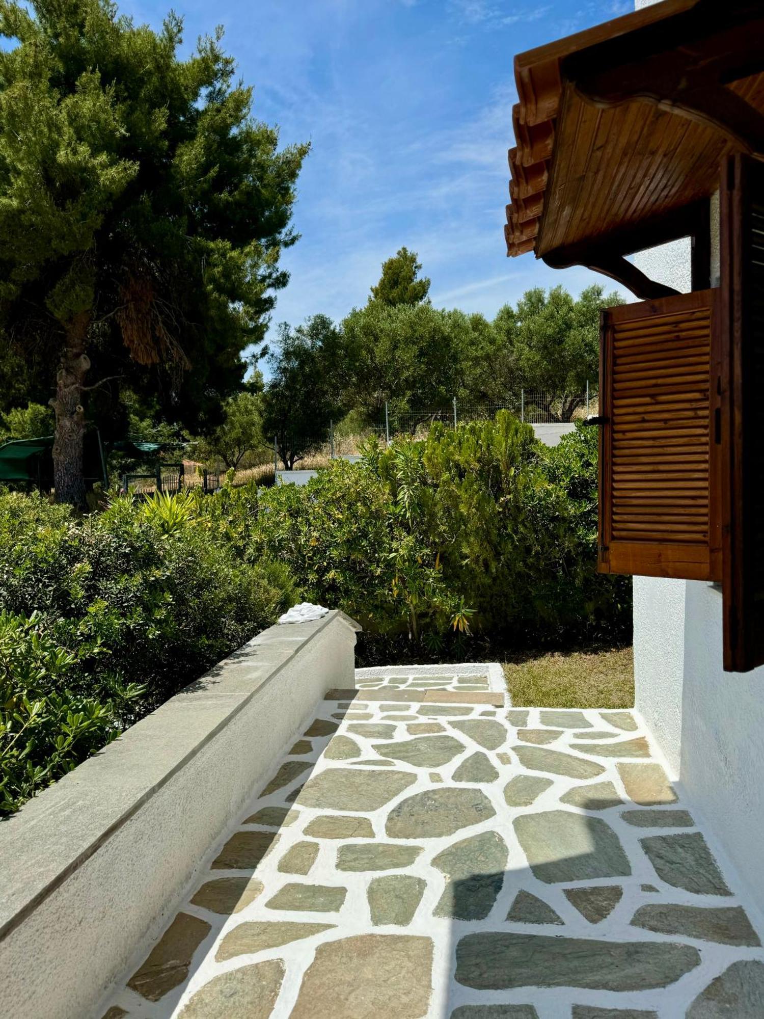 Summer Luxury Villa With Sea View Metamorfosi  Exterior photo